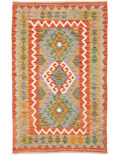 Kilim 80x128 Cm Kilim Afghanistan Hand-carded Wool (warp: