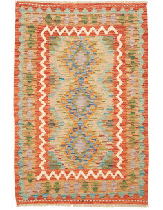 Kilim 83x126 Cm Kilim, Afghanistan, Hand-carded Wool (warp: