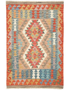 Kilim 84x128 Cm Kilim Afghanistan Hand-carded Wool And