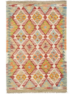 Kilim 81x121 Cm Kilim, Afghanistan, Hand-carded Wool (cotton
