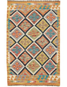 Kilim 83x128 Cm Kilim, Afghanistan, Hand-carded Wool (warp: