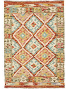 Kilim 86x121 Cm Kilim Afghanistan Lana Cardata A Mano