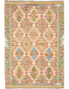 Kilim 84x120 Cm Kilim, Afghanistan, Lana Cardata A Mano