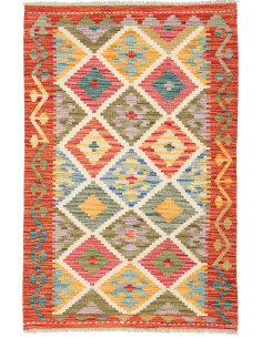 Kilim 84x128 Cm Kilim Afghanistan, Lana Cardata A Mano