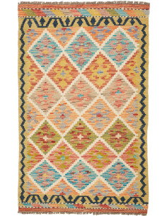 Kilim 81x127 Cm Kilim, Afghanistan, Hand-carded Wool (warp: