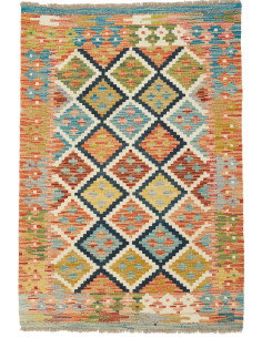 Kilim 83x120 Cm Kilim, Afghanistan, Hand-carded Wool (warp: