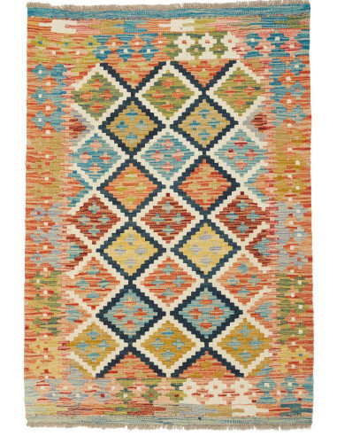 Kilim 83x120 Cm Kilim, Afghanistan, Hand-carded Wool (warp: