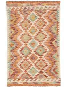 Kilim 80x126 Cm Kilim, Afghanistan, Lana Cardata A Mano
