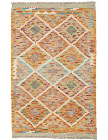 Kilim 81x123 Cm Kilim, Afghanistan, Lana Cardata A Mano