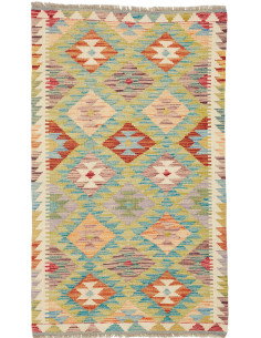 Kilim 77x128 Cm Kilim Afghanistan Lana Cardata A Mano