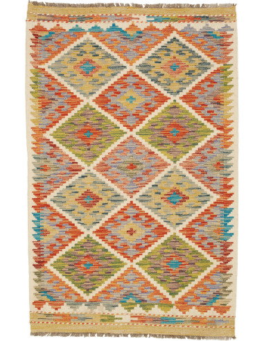 Kilim 82x127 Cm Kilim Afghanistan Hand-carded Wool Cotton