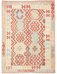 Kilim 158x212 Cm Kilim, Afghanistan, Hand-carded Wool (warp: