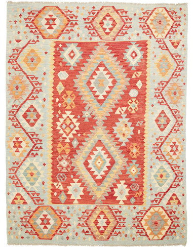 Kilim 153x204 Cm Kilim, Afghanistan, Hand-carded Wool (warp: