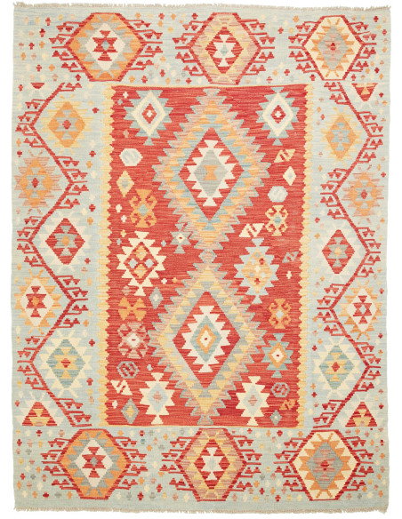 Kilim 153x204 Cm Kilim, Afghanistan, Hand-carded Wool (warp: