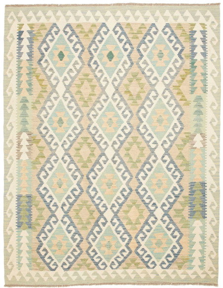 Kilim 154x199 Cm Kilim Afghanistan Hand-carded Wool Cotton