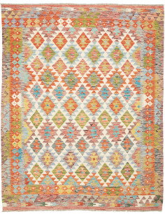 Kilim 159x200 Cm Kilim Afghanistan, Hand-carded Wool