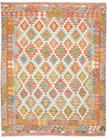 Kilim 159x200 Cm Kilim Afghanistan, Lana Cardata A Mano