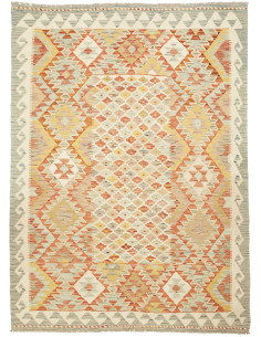 Kilim 146x201 Cm Kilim, Afghanistan, Hand-carded Wool (warp: