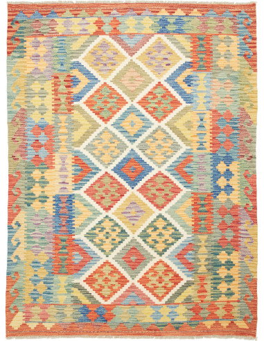 Kilim 151x200 Cm Kilim, Afghanistan, Hand-carded Wool,
