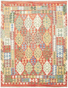 Kilim 150x195 Cm Kilim Afghanistan, Lana Cardata A Mano