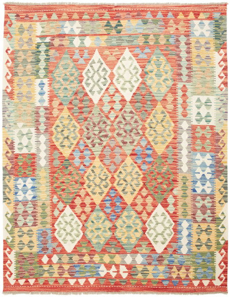 Kilim 150x195 Cm Kilim Afghanistan, Lana Cardata A Mano