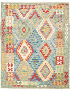 Kilim 155x195 Cm Kilim, Afghanistan, Lana Cardata A Mano