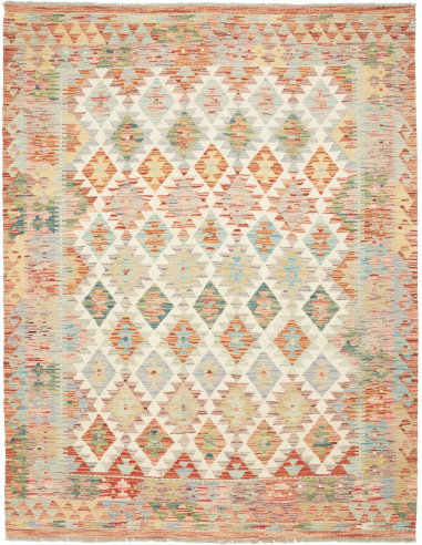 Kilim 153x200 Cm Kilim Afghanistan Lana Cardata A Mano