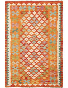 Kilim 104x152 Cm Kilim Afghanistan Hand-carded Wool Cotton