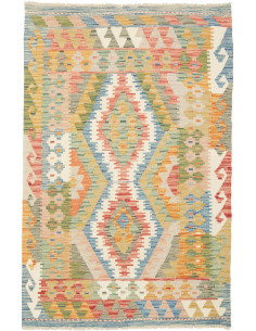 Kilim 97x150 Cm Kilim Afghanistan Lana Cardata A Mano