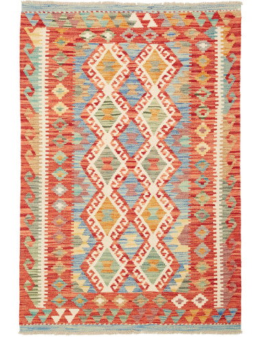 Kilim 107x155 Cm Kilim Afghanistan, Lana Cardata A Mano