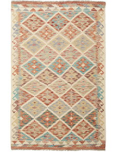 Kilim 101x153 Cm Kilim, Afghanistan, Hand-carded Wool, 0.3