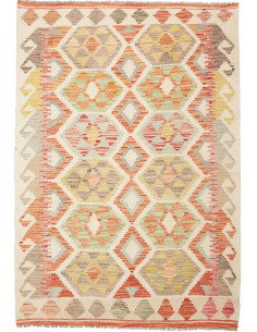 Kilim 112x156 Cm Kilim Afghanistan Lana Cardata A Mano