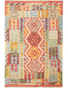 Kilim 104x153 Cm Kilim Afghanistan, Hand-carded Wool