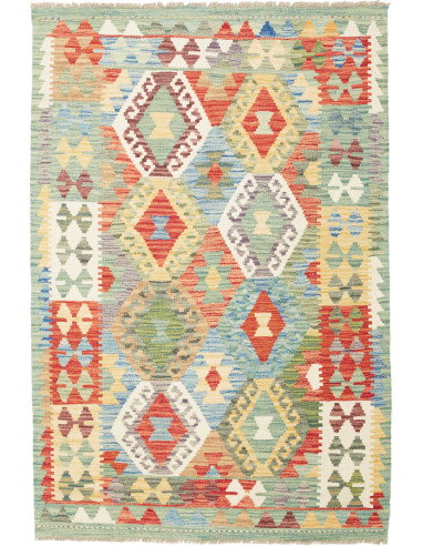 Kilim 103x153 Cm Kilim Afghanistan Lana Cardata A Mano