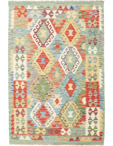 Kilim 103x153 Cm Kilim Afghanistan Hand-carded Wool Cotton