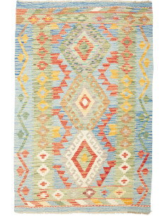 Kilim 97x145 Cm Kilim, Afghanistan, Lana Cardata A Mano