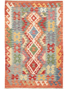 Kilim 99x148 Cm Kilim Afghanistan Lana Cardata A Mano
