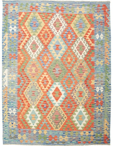 Kilim 179x239 Cm Kilim Afghanistan Hand-carded Wool