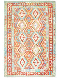 Kilim 205x299 Cm Kilim, Afghanistan, Lana Cardata A Mano