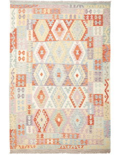 Kilim 198x298 Cm Kilim Afghanistan Hand-carded Wool (warp: