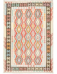 Kilim 203x293 Cm Kilim, Afghanistan, Hand-carded Wool (warp: