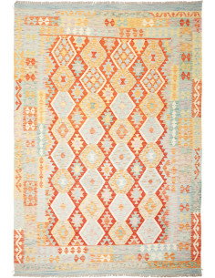 Kilim 206x290 Cm Kilim Afghanistan Lana Cardata A Mano