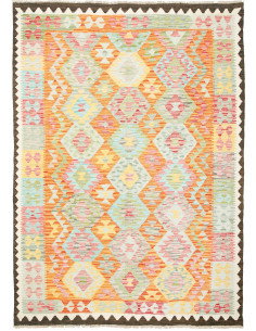 Kilim 176x248 Cm Kilim, Afghanistan, Lana Cardata A Mano,