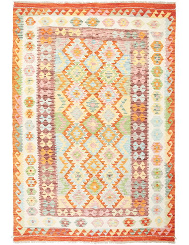 Kilim 175x251 Cm Kilim, Afghanistan, Lana, Cotone, 0.3 Cm
