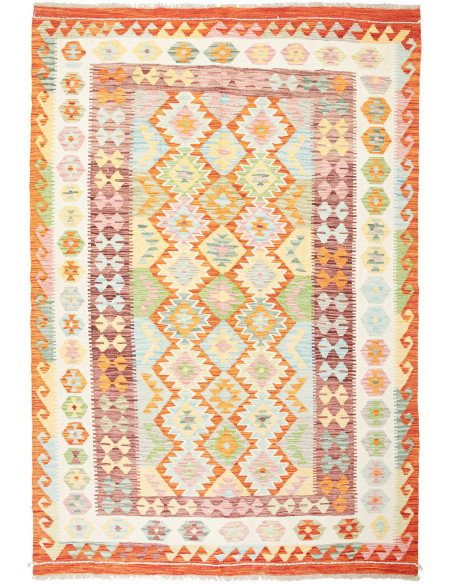 Kilim 175x251 Cm Kilim, Afghanistan, Wool, Cotton, 0.3 Cm