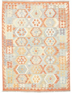 Kilim 153x201 Cm Kilim Afghanistan Lana Cardata A Mano