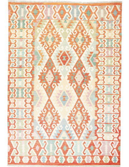 Kilim 175x251 Cm Kilim, Afghanistan, Hand-carded Wool,