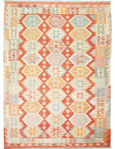 Kilim 176x240 Cm Kilim, Afghanistan, Hand-carded Wool (warp: