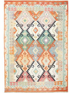 Kilim 170x247 Cm Kilim Afghanistan, Lana Cardata A Mano