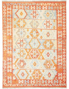 Kilim 173x233 Cm Kilim, Afghanistan, Lana Cardata A Mano,